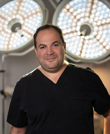 Darren M. Smith, MD, FACS, in his operating suite.